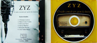 Capa e CD ZYZ ::Luiza Martin